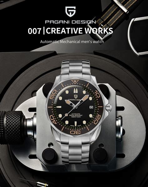 omega seamaster 007 homage|omega homage watches for sale.